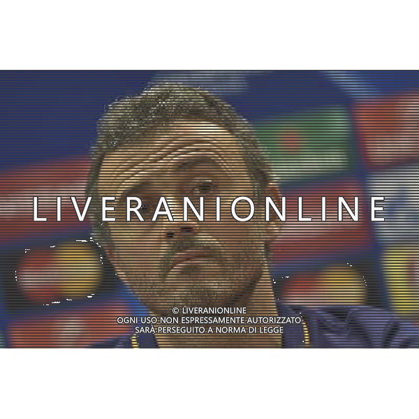 Roma - 15/09/2015 - Stadio Olimpico - Uefa Champions League 2015/2016 - Conferenza stampa e allenamento del Barcellona - nella foto: Luis Enrique / Ph Fabrizio Corradetti - Ag. Aldo Liverani sas