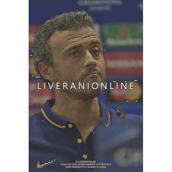 Roma - 15/09/2015 - Stadio Olimpico - Uefa Champions League 2015/2016 - Conferenza stampa e allenamento del Barcellona - nella foto: Luis Enrique / Ph Fabrizio Corradetti - Ag. Aldo Liverani sas
