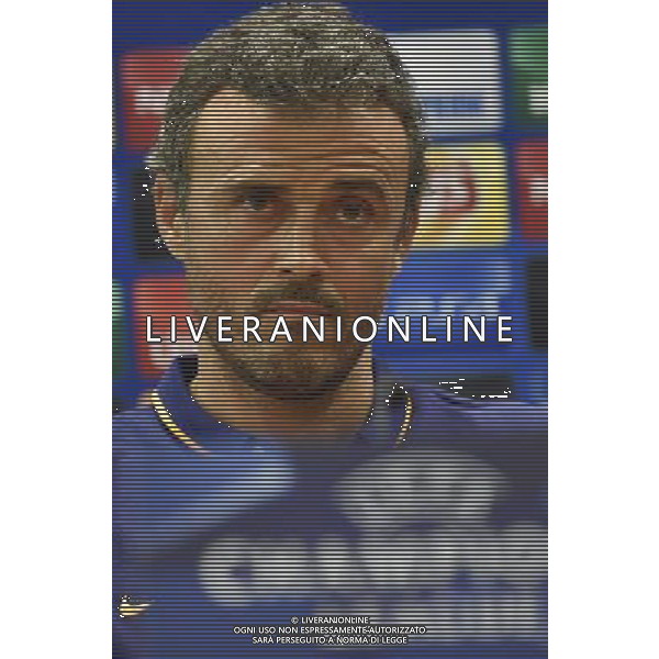 Roma - 15/09/2015 - Stadio Olimpico - Uefa Champions League 2015/2016 - Conferenza stampa e allenamento del Barcellona - nella foto: Luis Enrique / Ph Fabrizio Corradetti - Ag. Aldo Liverani sas