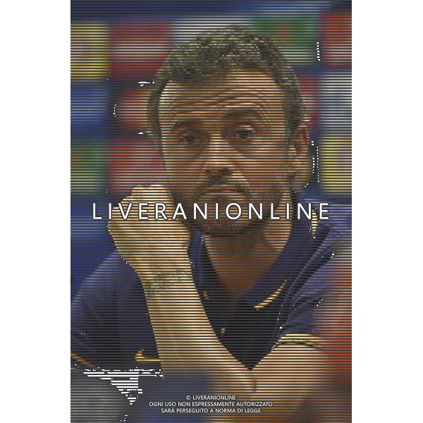 Roma - 15/09/2015 - Stadio Olimpico - Uefa Champions League 2015/2016 - Conferenza stampa e allenamento del Barcellona - nella foto: Luis Enrique / Ph Fabrizio Corradetti - Ag. Aldo Liverani sas