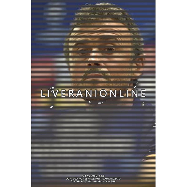 Roma - 15/09/2015 - Stadio Olimpico - Uefa Champions League 2015/2016 - Conferenza stampa e allenamento del Barcellona - nella foto: Luis Enrique / Ph Fabrizio Corradetti - Ag. Aldo Liverani sas