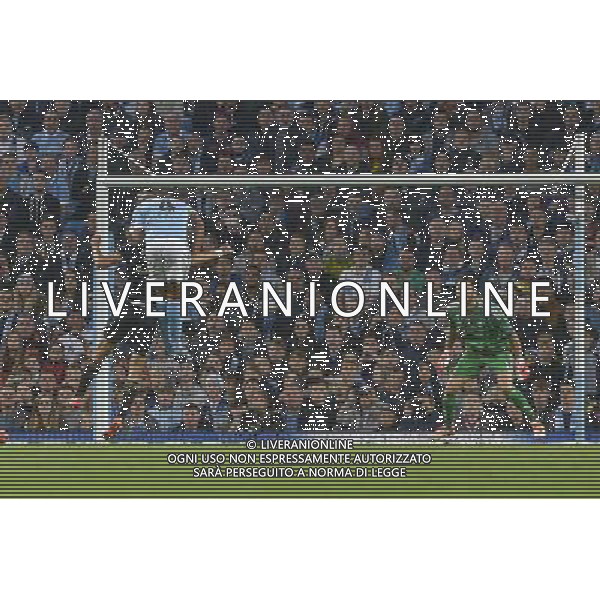 Manchester City vs Juventus Uefa Champions league Etihad Stadium Manchester 15 settembre 2015 Nella foto: il gol di Kompany ©Tardito/AGENZIA ALDO LIVERANI Sas