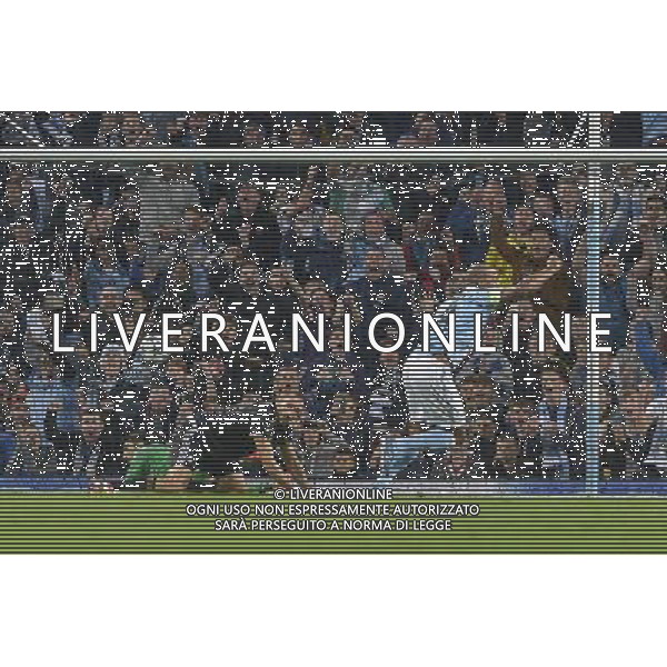 Manchester City vs Juventus Uefa Champions league Etihad Stadium Manchester 15 settembre 2015 Nella foto: esultanza dopo il gol di Kompany ©Tardito/AGENZIA ALDO LIVERANI Sas