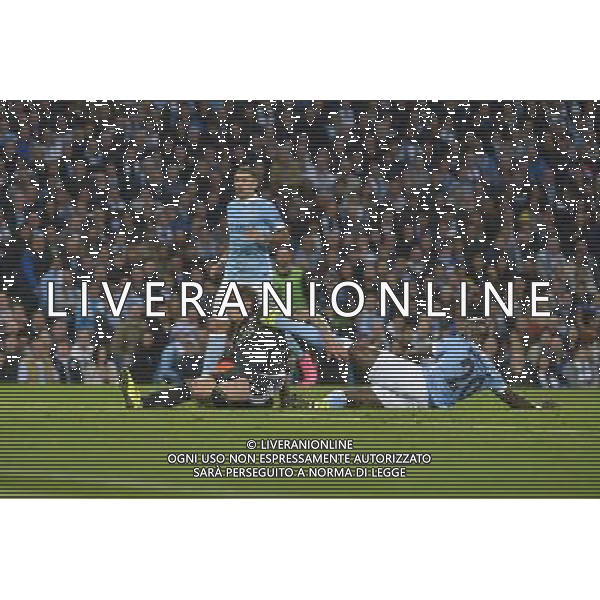 Manchester City vs Juventus Uefa Champions league Etihad Stadium Manchester 15 settembre 2015 Nella foto: il gol di Mario Mandzukic ©Tardito/AGENZIA ALDO LIVERANI Sas