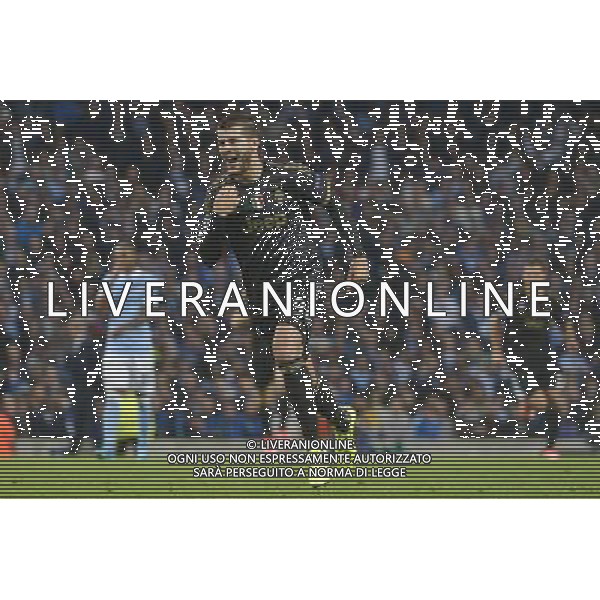 Manchester City vs Juventus Uefa Champions league Etihad Stadium Manchester 15 settembre 2015 Nella foto: esultanza dopo il gol di alvaro Morata ©Tardito/AGENZIA ALDO LIVERANI Sas