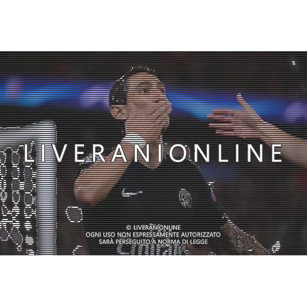 joie Angel DI MARIA - 15.09.2015 - PSG / Malmo - 1ere journee Champions League Photo : Nolwenn Le Gouic / Icon Sport /AGENZIA ALDO LIVERANI Sas - ITALY ONLY - EDITORIAL USE ONLY