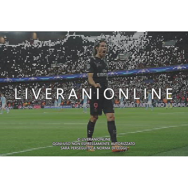 Joie Edinson CAVANI - 15.09.2015 - PSG / Malmo - 1ere journee Champions League Photo : Nolwenn Le Gouic / Icon Sport /AGENZIA ALDO LIVERANI Sas - ITALY ONLY - EDITORIAL USE ONLY