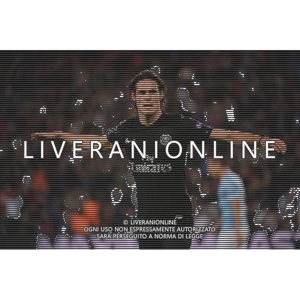 Joie Edinson CAVANI - 15.09.2015 - PSG / Malmo - 1ere journee Champions League Photo : Nolwenn Le Gouic / Icon Sport /AGENZIA ALDO LIVERANI Sas - ITALY ONLY - EDITORIAL USE ONLY