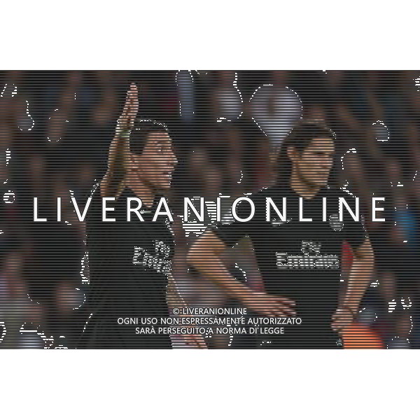 Edinson CAVANI / Angel DI MARIA - 15.09.2015 - PSG / Malmo - 1ere journee Champions League Photo : Nolwenn Le Gouic / Icon Sport AG ALDO LIVERANI SAS ONLY ITALY