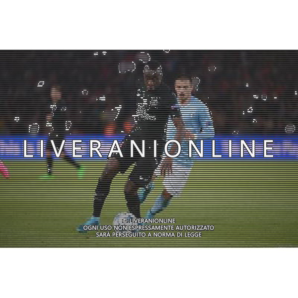 Blaise MATUIDI / Vladimir RODIC - 15.09.2015 - PSG / Malmo - 1ere journee Champions League Photo : Nolwenn Le Gouic / Icon Sport AG ALDO LIVERANI SAS ONLY ITALY