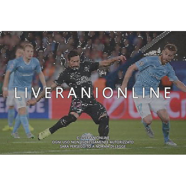 Ezequiel LAVEZZI / Rasmus BENGTSSON - 15.09.2015 - PSG / Malmo - 1ere journee Champions League Photo : Nolwenn Le Gouic / Icon Sport AG ALDO LIVERANI SAS ONLY ITALY