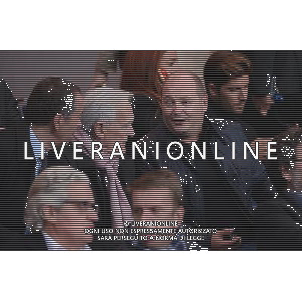 Philippe LABRO / Sebastien CAUET - 15.09.2015 - PSG / Malmo - 1ere journee Champions League Photo : Nolwenn Le Gouic / Icon Sport AG ALDO LIVERANI SAS ONLY ITALY