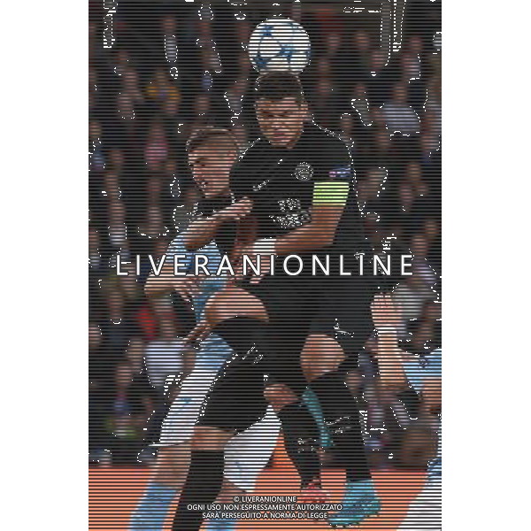 Thiago SILVA / Marco VERRATTI - 15.09.2015 - PSG / Malmo - 1ere journee Champions League Photo : Nolwenn Le Gouic / Icon Sport AG ALDO LIVERANI SAS ONLY ITALY