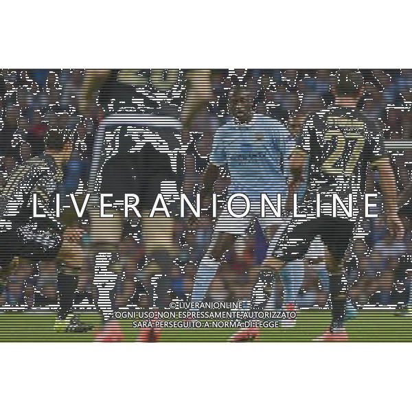 Manchester 14-09-2015 - Etihad Stadium Manchester Manchester City vs Juventus - Uefa Champions league 2015/2016 Nella foto: Kompany FOTO FEDERICO TARDITO-AG ALDO LIVERANI SAS