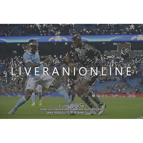 Manchester 14-09-2015 - Etihad Stadium Manchester Manchester City vs Juventus - Uefa Champions league 2015/2016 Nella foto: Pogba FOTO FEDERICO TARDITO-AG ALDO LIVERANI SAS