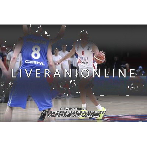 Nemanja Bjelica - 16.09.2015 - Serbie / Republique Tcheque - 1/4Finale Euro Basket 2015 -Lille Photo : Massimo Ceretti / Icon Sport AG ALDO LIVERANI SAS ONLY ITALY