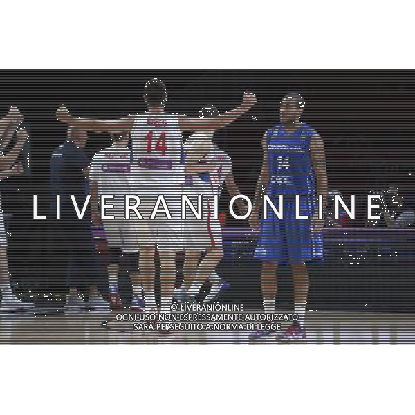 Zoran Erceg / Blake Schilb - 16.09.2015 - Serbie / Republique Tcheque - 1/4Finale Euro Basket 2015 -Lille Photo : Massimo Ceretti / Icon Sport AG ALDO LIVERANI SAS ONLY ITALY