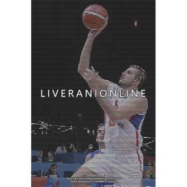 Nemanja Bjelica - 16.09.2015 - Serbie / Republique Tcheque - 1/4Finale Euro Basket 2015 -Lille Photo : Massimo Ceretti / Icon Sport AG ALDO LIVERANI SAS ONLY ITALY