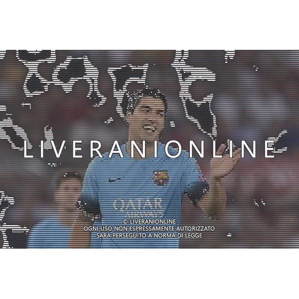 Roma - 16/09/2015 - Stadio Olimpico - Uefa Champions League 2015/2016 - Gruppo E - AS Roma vs Barcellona - nella foto: Luis Suarez / Ph Fabrizio Corradetti - Ag. Aldo Liverani sas 