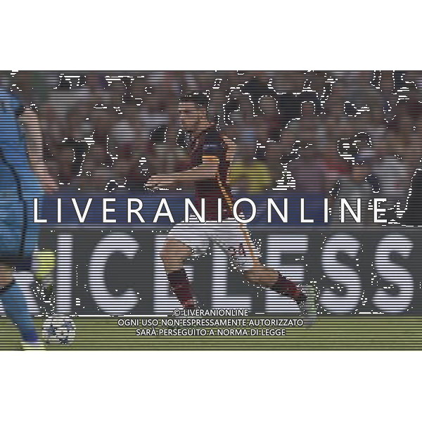 Roma - 16/09/2015 - Stadio Olimpico - Uefa Champions League 2015/2016 - Gruppo E - AS Roma vs Barcellona - nella foto: Alessandro Florenzi / Ph Fabrizio Corradetti - Ag. Aldo Liverani sas