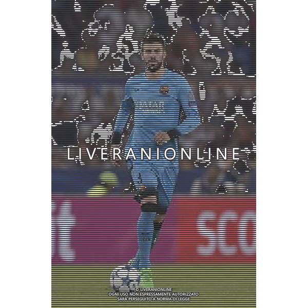 Roma - 16/09/2015 - Stadio Olimpico - Uefa Champions League 2015/2016 - Gruppo E - AS Roma vs Barcellona - nella foto: Gerard Pique\' / Ph Fabrizio Corradetti - Ag. Aldo Liverani sas
