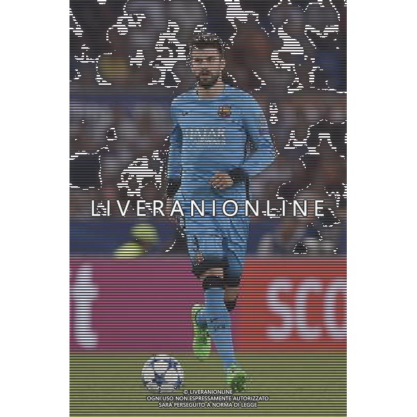 Roma - 16/09/2015 - Stadio Olimpico - Uefa Champions League 2015/2016 - Gruppo E - AS Roma vs Barcellona - nella foto: Gerard Pique\' / Ph Fabrizio Corradetti - Ag. Aldo Liverani sas