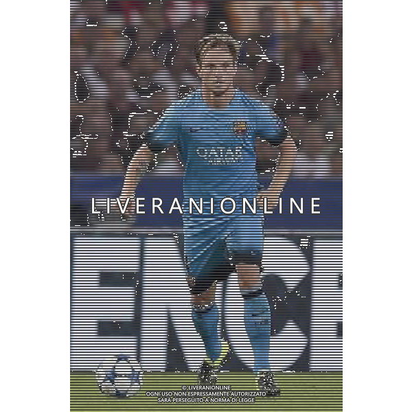 Roma - 16/09/2015 - Stadio Olimpico - Uefa Champions League 2015/2016 - Gruppo E - AS Roma vs Barcellona - nella foto: Ivan Rakitic / Ph Fabrizio Corradetti - Ag. Aldo Liverani sas