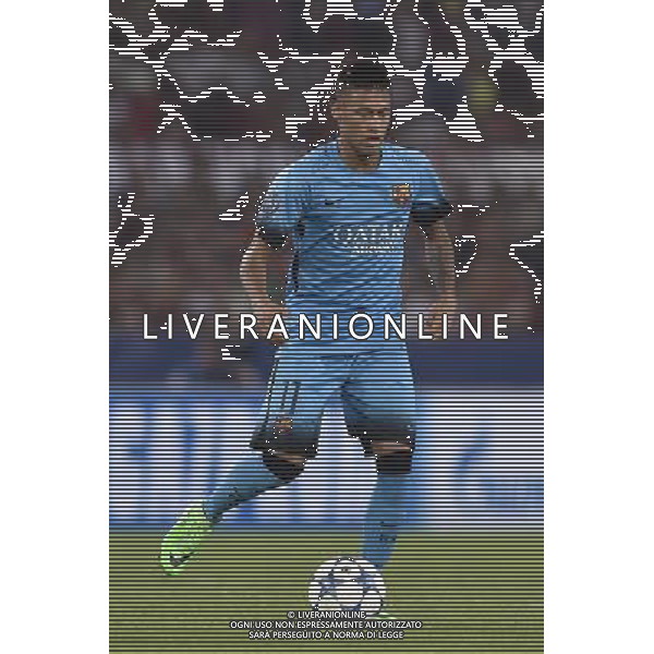 Roma - 16/09/2015 - Stadio Olimpico - Uefa Champions League 2015/2016 - Gruppo E - AS Roma vs Barcellona - nella foto: Neymar / Ph Fabrizio Corradetti - Ag. Aldo Liverani sas
