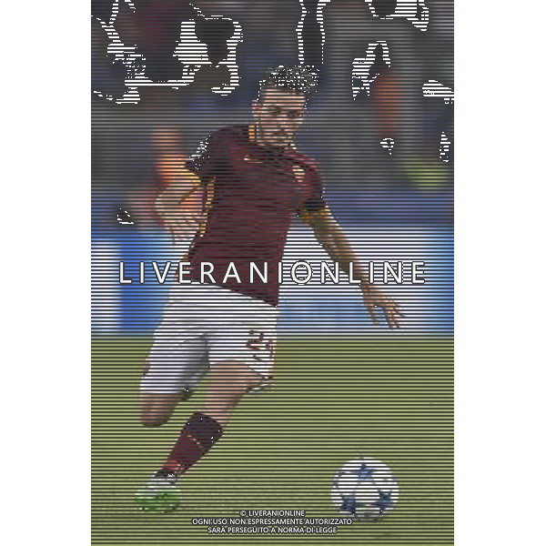 Roma - 16/09/2015 - Stadio Olimpico - Uefa Champions League 2015/2016 - Gruppo E - AS Roma vs Barcellona - nella foto: Alessandro Florenzi / Ph Fabrizio Corradetti - Ag. Aldo Liverani sas