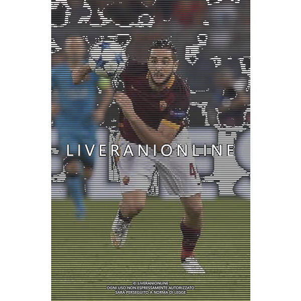 Roma - 16/09/2015 - Stadio Olimpico - Uefa Champions League 2015/2016 - Gruppo E - AS Roma vs Barcellona - nella foto: Konstantinos Manolas / Ph Fabrizio Corradetti - Ag. Aldo Liverani sas