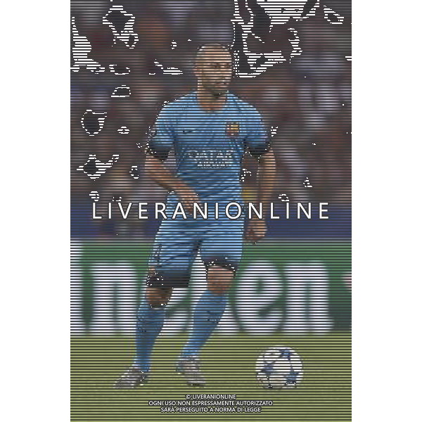 Roma - 16/09/2015 - Stadio Olimpico - Uefa Champions League 2015/2016 - Gruppo E - AS Roma vs Barcellona - nella foto: Javier Mascherano / Ph Fabrizio Corradetti - Ag. Aldo Liverani sas