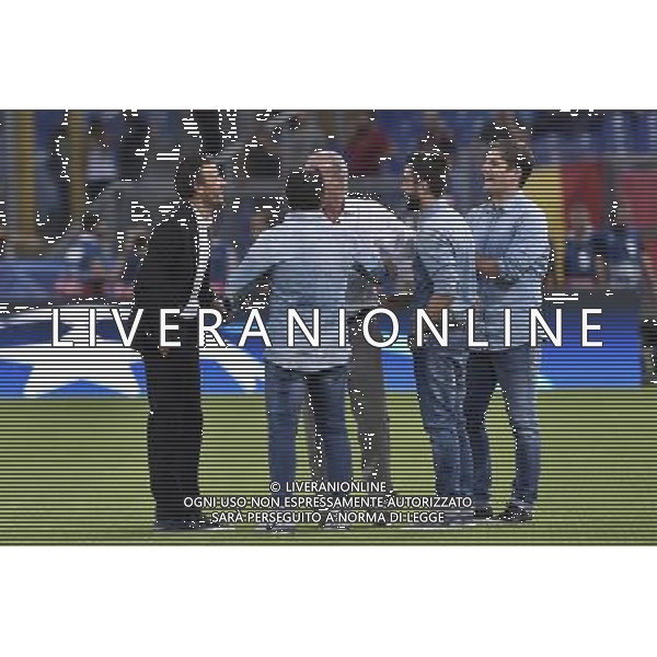 Roma - 16/09/2015 - Stadio Olimpico - Uefa Champions League 2015/2016 - Gruppo E - AS Roma vs Barcellona - nella foto: Luis Enrique con il suo staff / Ph Fabrizio Corradetti - Ag. Aldo Liverani sas