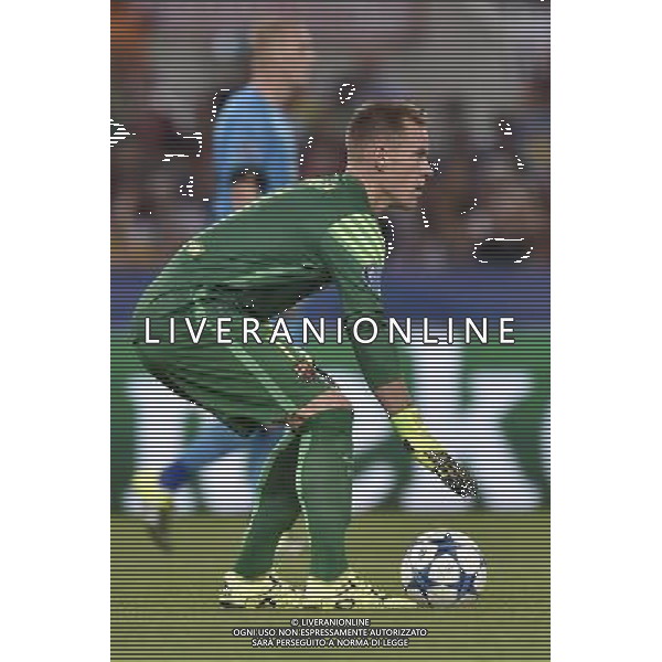 Roma - 16/09/2015 - Stadio Olimpico - Uefa Champions League 2015/2016 - Gruppo E - AS Roma vs Barcellona - nella foto: Marc-Andre\' ter Stegen / Ph Fabrizio Corradetti - Ag. Aldo Liverani sas