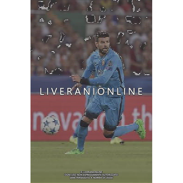 Roma - 16/09/2015 - Stadio Olimpico - Uefa Champions League 2015/2016 - Gruppo E - AS Roma vs Barcellona - nella foto: Gerard Pique\' / Ph Fabrizio Corradetti - Ag. Aldo Liverani sas