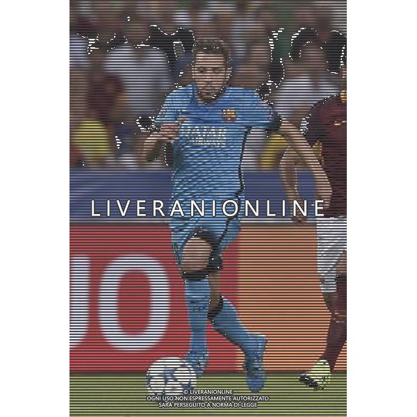 Roma - 16/09/2015 - Stadio Olimpico - Uefa Champions League 2015/2016 - Gruppo E - AS Roma vs Barcellona - nella foto: Jordi Alba / Ph Fabrizio Corradetti - Ag. Aldo Liverani sas