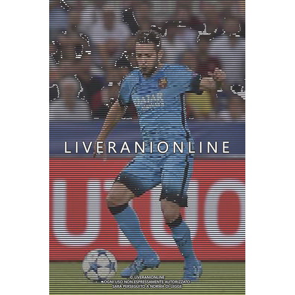 Roma - 16/09/2015 - Stadio Olimpico - Uefa Champions League 2015/2016 - Gruppo E - AS Roma vs Barcellona - nella foto: Jordi Alba / Ph Fabrizio Corradetti - Ag. Aldo Liverani sas