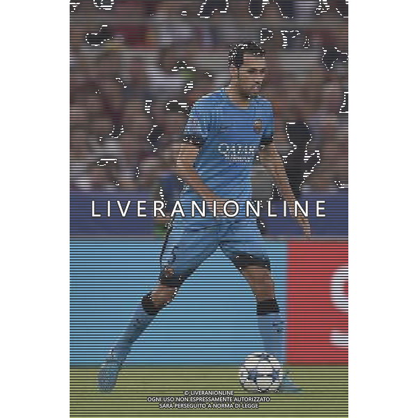 Roma - 16/09/2015 - Stadio Olimpico - Uefa Champions League 2015/2016 - Gruppo E - AS Roma vs Barcellona - nella foto: Sergio Busquets / Ph Fabrizio Corradetti - Ag. Aldo Liverani sas