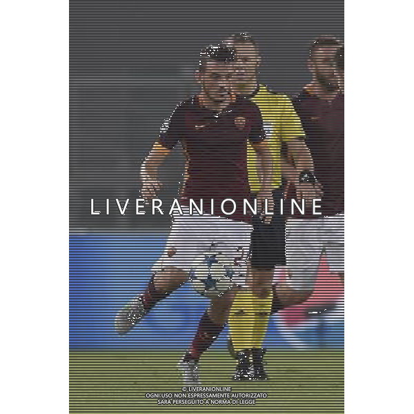 Roma - 16/09/2015 - Stadio Olimpico - Uefa Champions League 2015/2016 - Gruppo E - AS Roma vs Barcellona - nella foto: Alessandro Florenzi / Ph Fabrizio Corradetti - Ag. Aldo Liverani sas