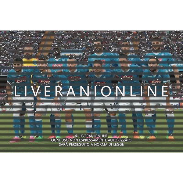 NAPOLI, CLUB BRUGGE europa league 17-09-2015 NELLA FOTO: SQUADRA NAPOLI FOTO MOSCA, AG.LIVERANI