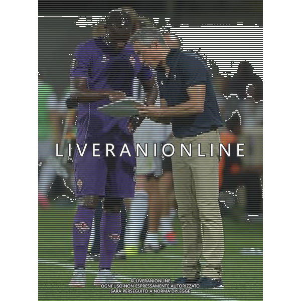 UEFA Europa League 2015/2016 Gruppo I Firenze - 17.09.2015 Fiorentina-Basilea Nella Foto:Paulo Sousa-Babacar Khouma /Ph.Vitez-Ag. Aldo Liverani