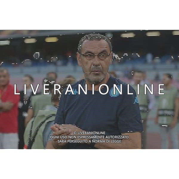 NAPOLI BRUGGE EUROPALEAGUE 17-09-2015 NELLA FOTO: MAURIZIO SARRI FOTO MOSCA- AG.LIVERANI