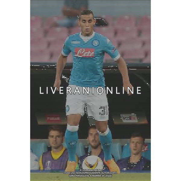 NAPOLI BRUGGE EUROPALEAGUE 17-09-2015 NELLA FOTO: FAOUZI GHOULAM FOTO MOSCA- AG.LIVERANI