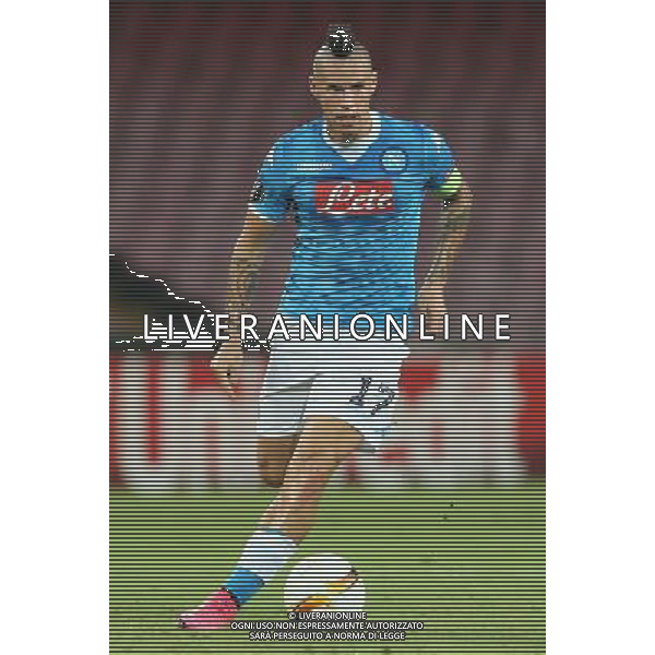 NAPOLI BRUGGE EUROPALEAGUE 17-09-2015 NELLA FOTO: MAREK HAMSIK FOTO MOSCA- AG.LIVERANI