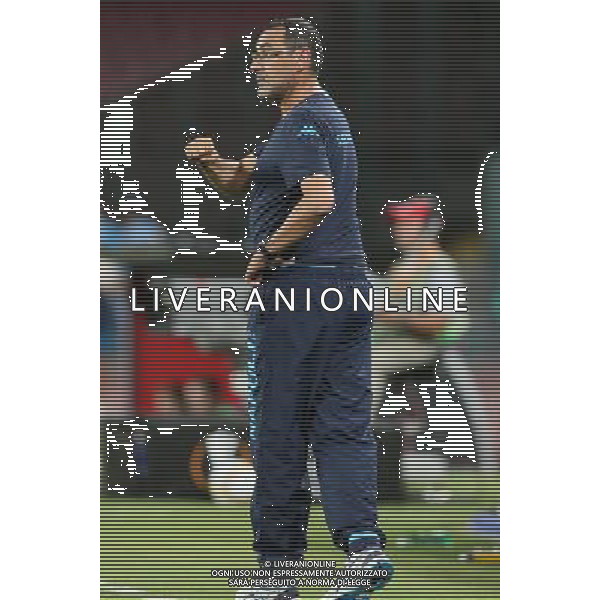 NAPOLI BRUGGE EUROPALEAGUE 17-09-2015 NELLA FOTO: MAURIZIO SARRI FOTO MOSCA- AG.LIVERANI