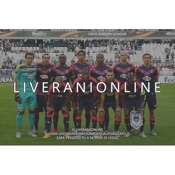 Equipe Bordeaux - 17.09.2015 - Bordeaux / Liverpool - Europa League Photo : Manuel Blondeau / Icon Sport AG ALDO LIVERANI SAS ONLY ITALY