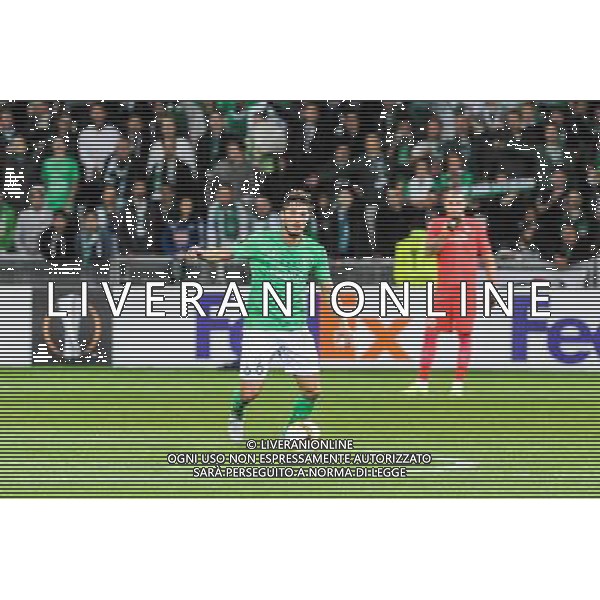 Jeremy CLEMENT - 17.09.2015 - Saint Etienne / Rosenborg - Europa League Photo : Jean Paul Thomas / Icon Sport *** Local Caption *** AG ALDO LIVERANI SAS ONLY ITALY *** Local Caption *** AG ALDO LIVERANI SAS ONLY ITALY