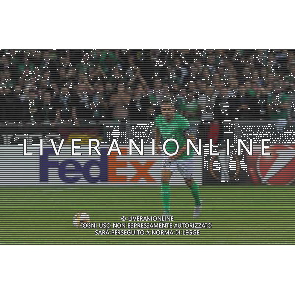 Loic PERRIN - 17.09.2015 - Saint Etienne / Rosenborg - Europa League Photo : Jean Paul Thomas / Icon Sport AG ALDO LIVERANI SAS ONLY ITALY