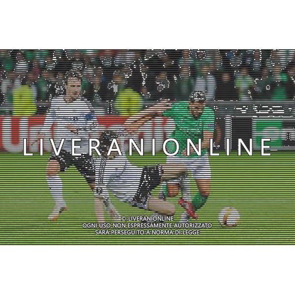 Valentin EYSSERIC - 17.09.2015 - Saint Etienne / Rosenborg - Europa League Photo : Jean Paul Thomas / Icon Sport AG ALDO LIVERANI SAS ONLY ITALY