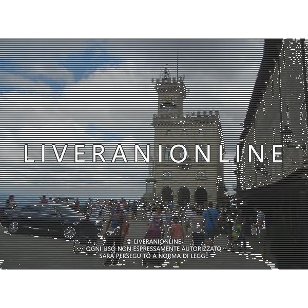 SAN MARINO NELLA FOTO PANORAMICHE DI SAN MARINO PALAZZO DEL GOVERNO AG ALDO LIVERANI SAS