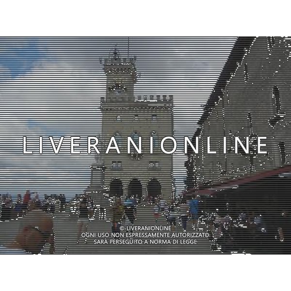SAN MARINO NELLA FOTO PANORAMICHE DI SAN MARINO PALAZZO DEL GOVERNO AG ALDO LIVERANI SAS
